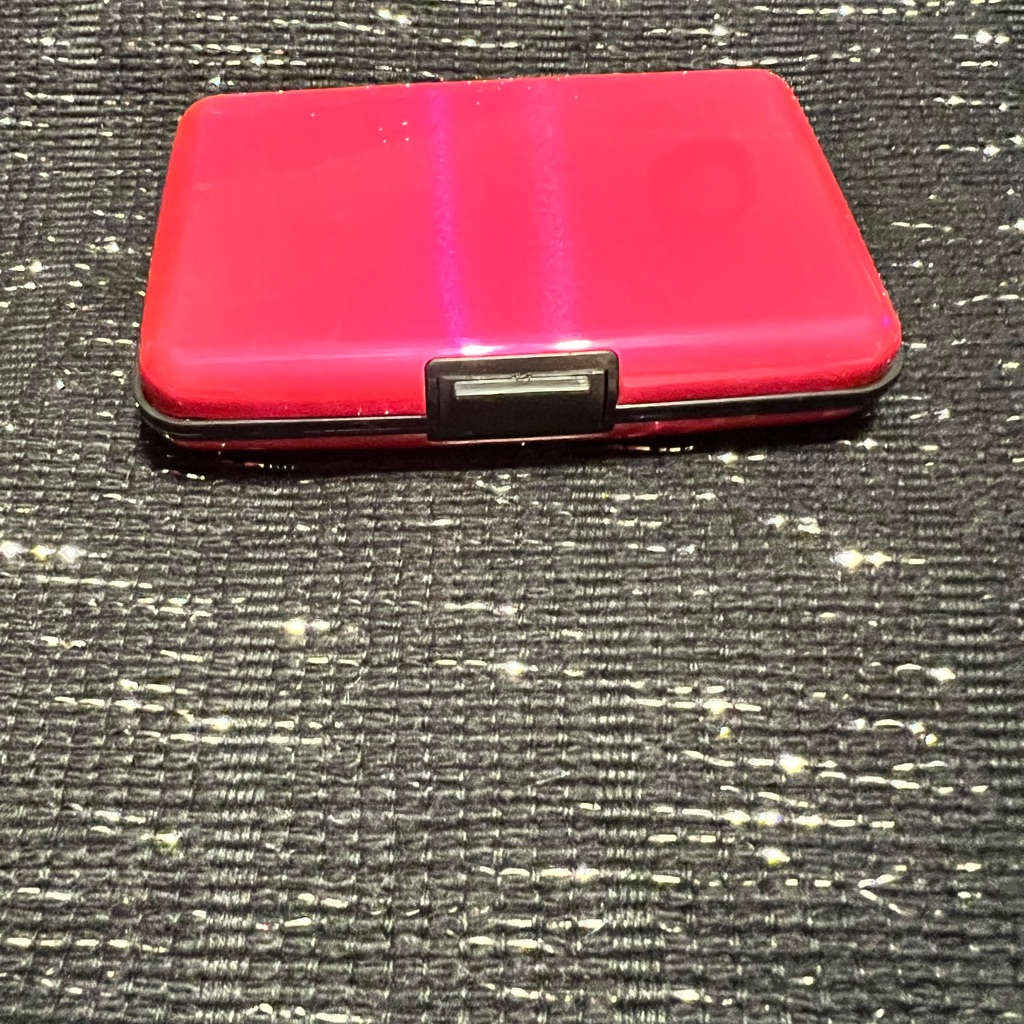 Red Card Holder Wallet